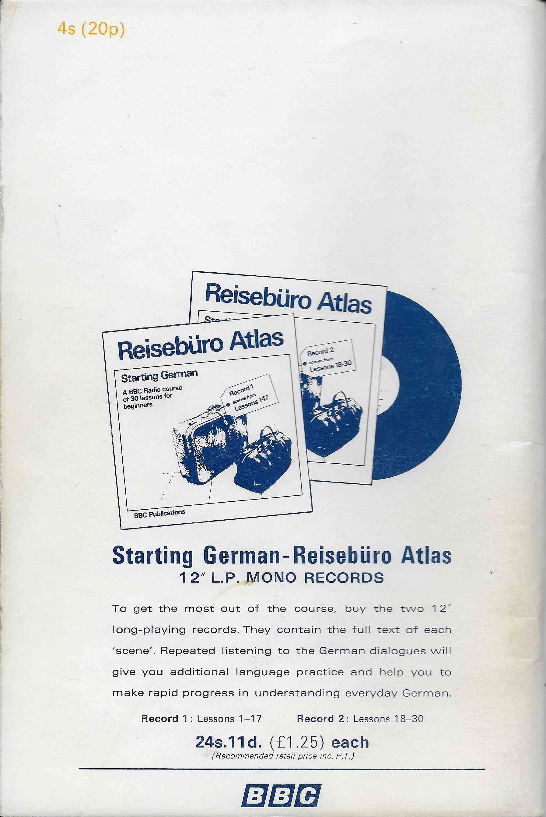 Picture of SBN 563 08477 4 Starting German - Book 3 by artist R. M. Oldnall / Edith R. Baer from the BBC records and Tapes library